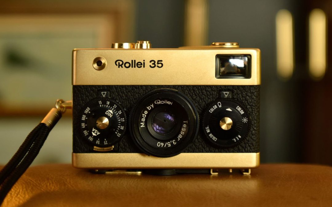 Retrospekt Transforms Classic Rollei 35mm Cameras Into 24K Gold Masterpieces