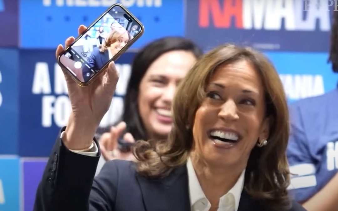 Did Kamala Fake a Call and Thank an iPhone Camera App for Voting?