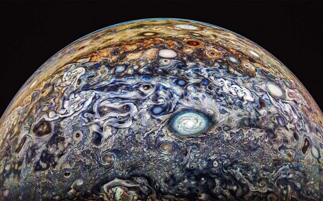 The Most Spectacular Images From Juno’s Latest Close Flyby of Jupiter